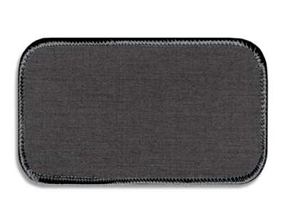 Blank 4" x 2" 387-311  392-31 GlenGuard Grey FR with Cobblestone C1 Merrow Border