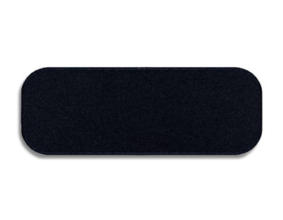 Blank Rectangle Patch 3 3/4" x 1 3/8" 278-20 Navy T-Shirt CH on Midnight 05 Clean Cut Border