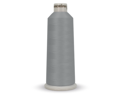 Embroidery Thread Silver Gray WE Color 19 - Madeira 1918 5500 Yards Cone