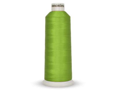 Embroidery Thread Lime Green WE Color 35- Madeira 1901 5500 Yards Cone