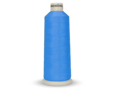 Embroidery Thread Chevron Blue WE Color 82 - Madeira Color 1977 5500 Yards Cone