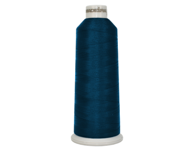 Embroidery Thread Din Sandoze Blue WE Color T0 - Madeira Color 5500 Yards Cone