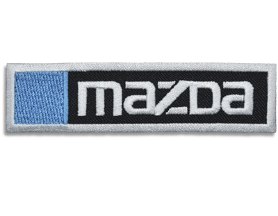Official Mazda Emblem  Emblem with Industrial Heat Seal Backing