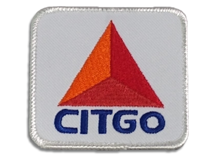Official Citgo Emblem with Industrial Heat Seal Backing