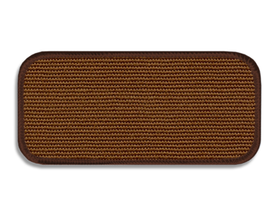 Blank Rectangle Patch 4" x 1 7/8" 80767-51 Sandstone 47 on Sandstone T9 Merrow Border