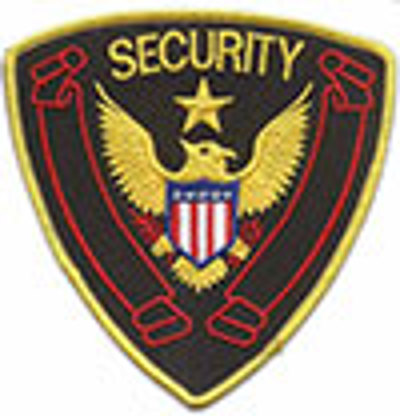 SECURITY W/RED RIBBON