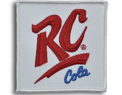Official RC Cola Emblem with Industrial Heat Seal Backing