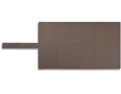 Teflon Clean Cut Emblem Registration Template J-2 (12 Cutouts of 4" x 2")