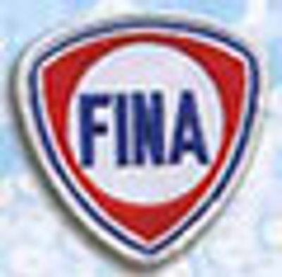Official Fina Emblem with Industrial Heat Seal Backing