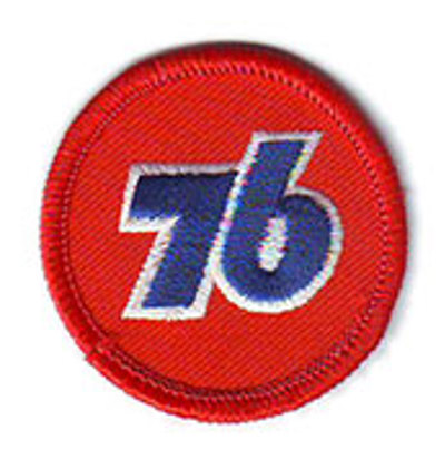 Official Union 76 Emblem with Industrial Heat Seal Backing